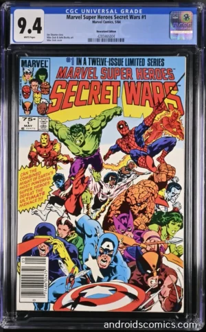 Marvel Super Heroes Secret Wars #1<br> CGC 9.4 <br> Newsstand