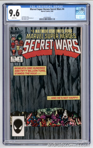 Marvel Super Heroes Secret Wars #4 <br> CGC 9.6
