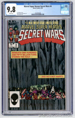 Marvel Super Heroes Secret Wars #4 <br> CGC 9.8