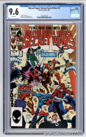 Marvel Super Heroes Secret Wars #5 <br> CGC 9.6