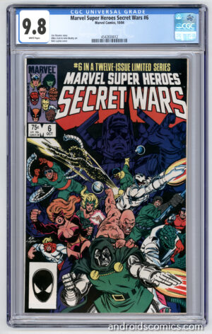 Marvel Super Heroes Secret Wars #6 <br> CGC 9.8