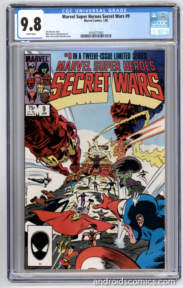 Marvel Super Heroes Secret Wars #9 <br> CGC 9.8