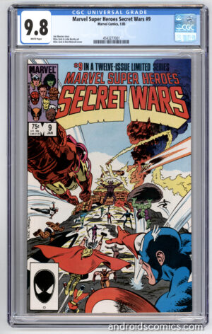Marvel Super Heroes Secret Wars #9 <br> CGC 9.8