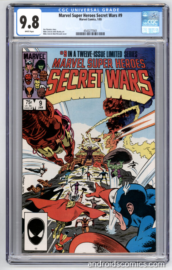 Marvel Super Heroes Secret Wars #9 <br> CGC 9.8