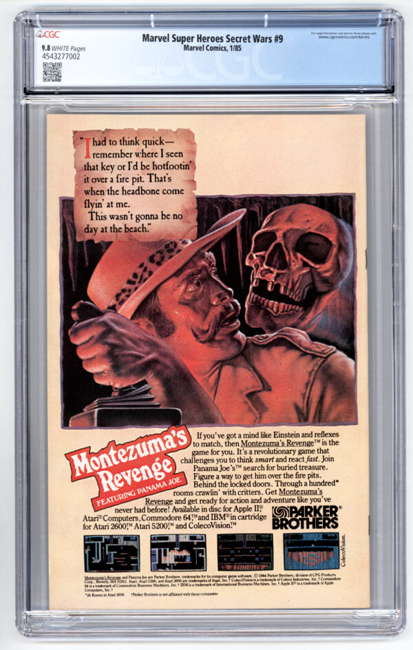 Marvel Super Heroes Secret Wars #9 <br> CGC 9.8 - Image 2