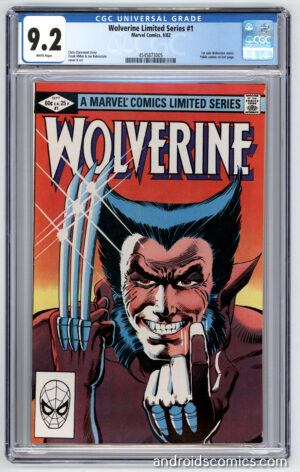 Wolverine Limited Series #1 <br> CGC 9.2