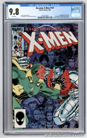 Uncanny X-Men #191 <br> CGC 9.8 <br> 1st App. of Nimrod
