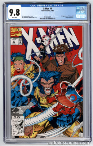 X-Men #4 <br> CGC 9.8 <br> 1st appearance of Omega Red